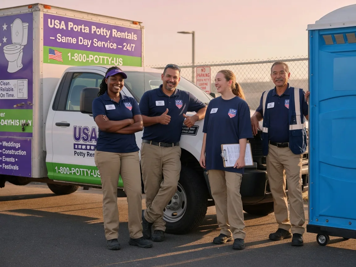 Porta Potty Rental company in Waterville, OH